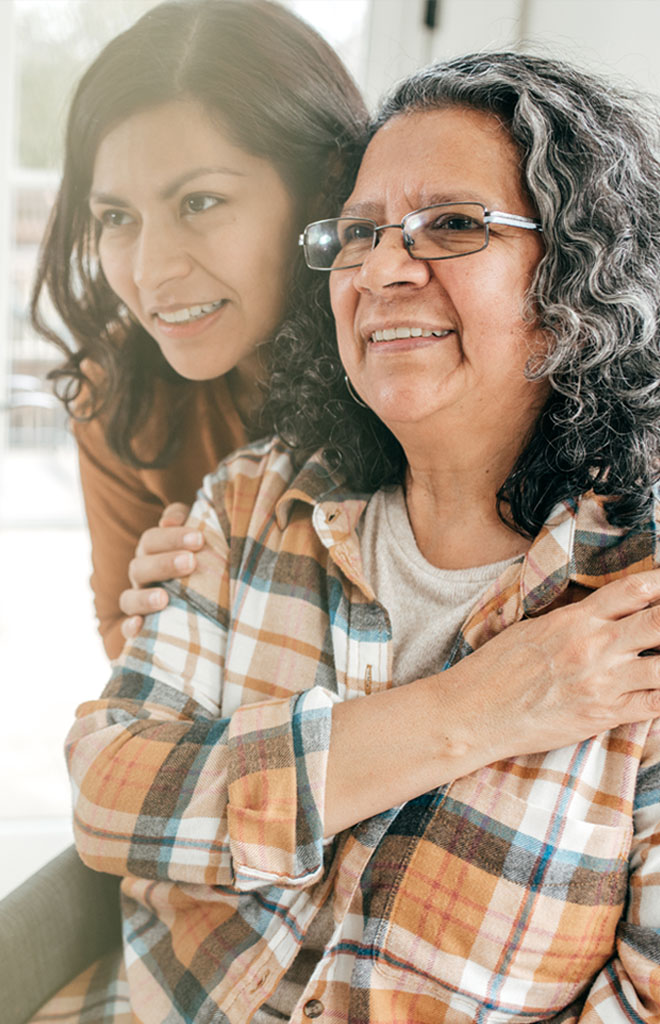 Caregiver and patient